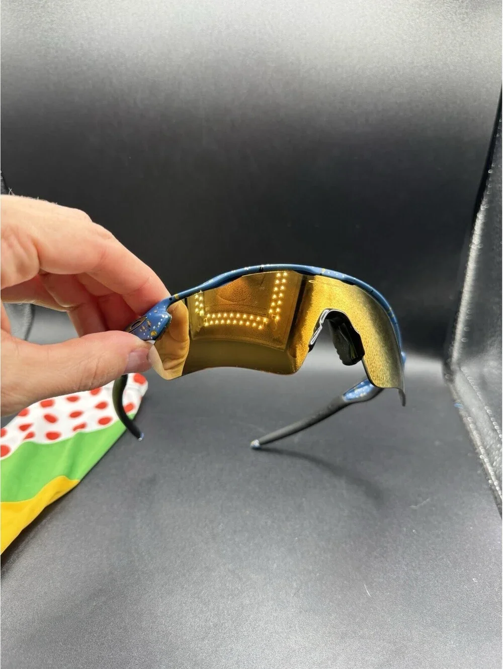Oakley Radar EV Path Splatter Poseidon/24K Iridium OO9208-7838